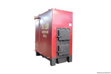 Котел 0.9 МВт на дровах